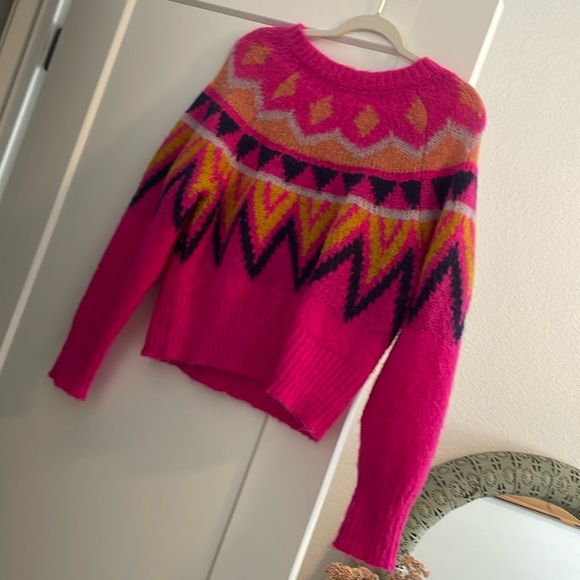 Ski sweater! So bright and fun! - Picture 1 of 4